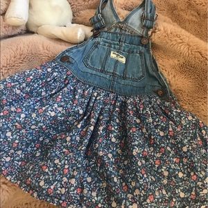 Toddler overall dress